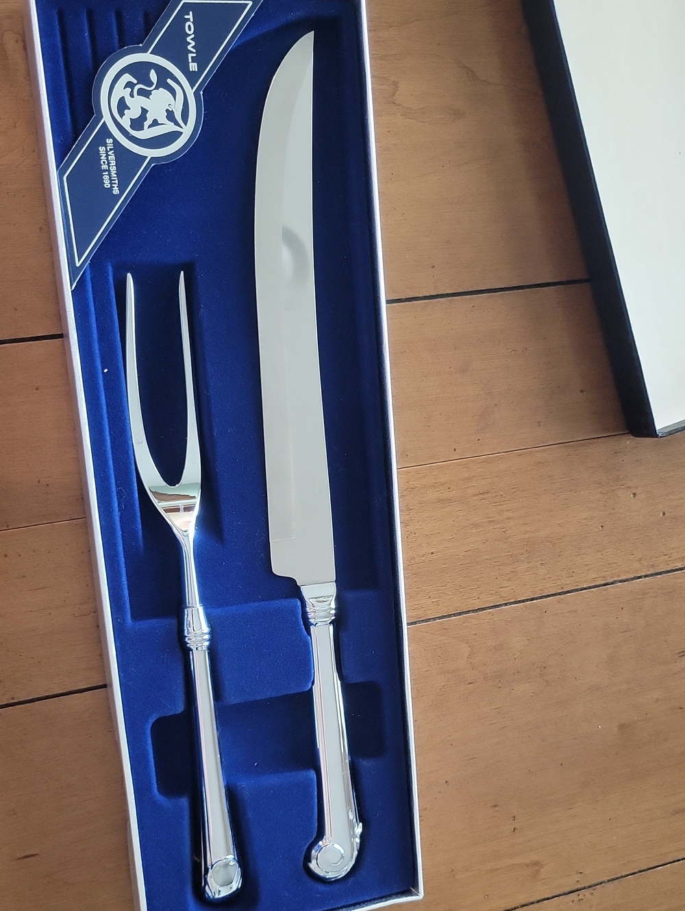 Vintage Carving Set By Towle